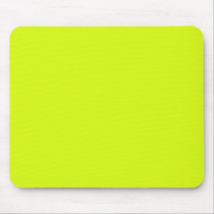 Chartreuse-Gult (fast färg) Musmatta