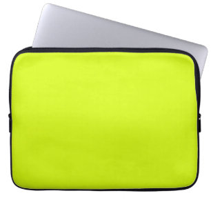 Chartreuse Gult solid färg Laptop Fodral