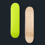 Chartreuse Gult solid färg Mini Skateboard Bräda 18,5 Cm<br><div class="desc">Chartreuse Gult solid färg. Modern färg.</div>