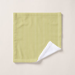 Chartreuse och Cream Simple Stripe Mönster