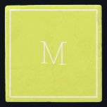 Chartreuse Sandstone Underlägg<br><div class="desc">Chartreuse underlägg</div>