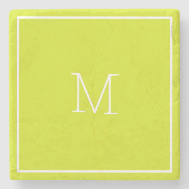Chartreuse Sandstone Underlägg (Framsidan)