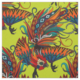 Chartreuse tupp bläck tyg