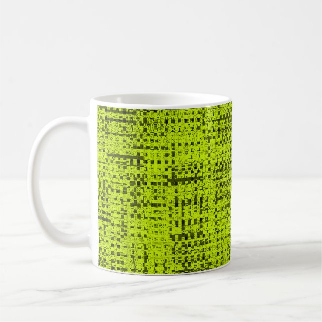 Chartreuse Tweed Kaffemugg (Vänster)