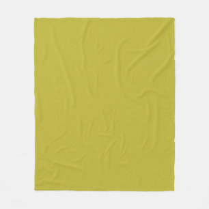 CHARTREUSE Yellowish Grönt Solid Färg Fleecefilt