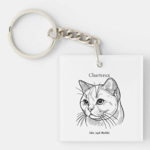 Chartreux Cat Porträtt