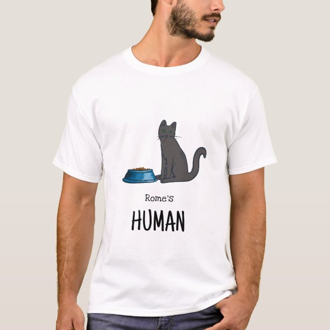 Chartreux Cat Shirt T Shirt (Framsida)