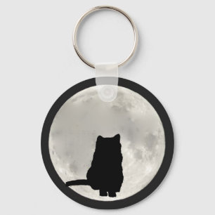 Chartreux Full Moon Nyckelring