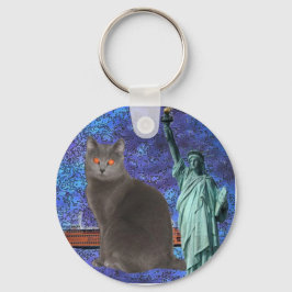 Chartreux NYC Nyckelring