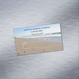 Charttjänster Fiske Magnetiska Visitkort