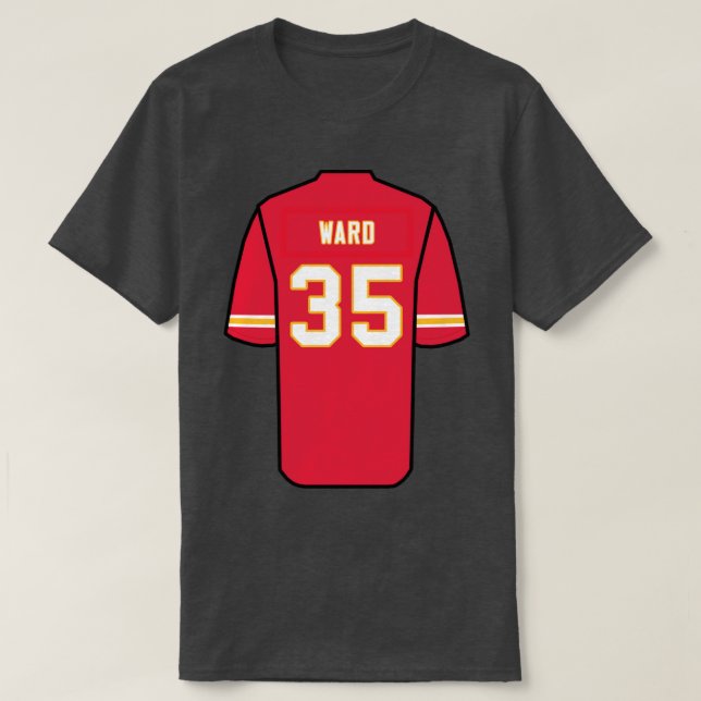 Charvarius Ward Jersey T Shirt (Design framsida)