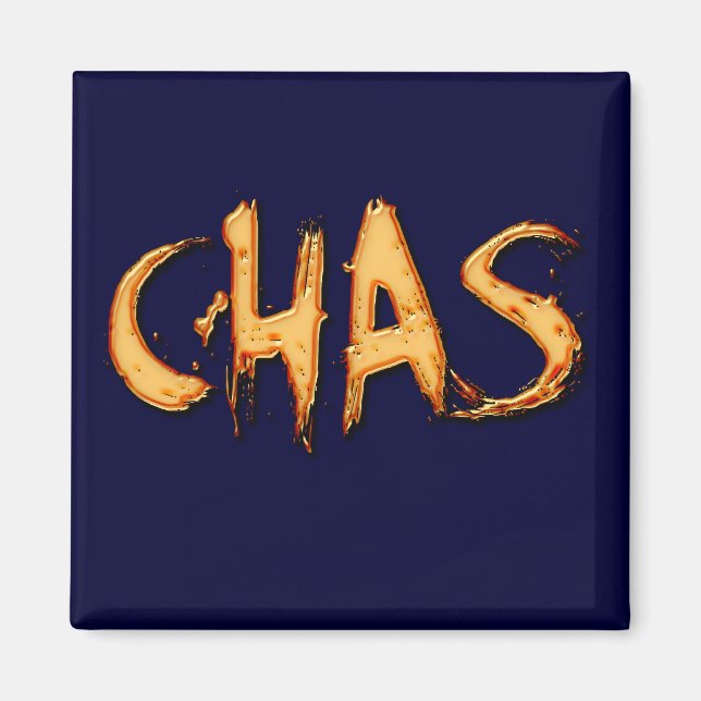 CHAS Namn-Branded Gift Magnet (Framsidan)