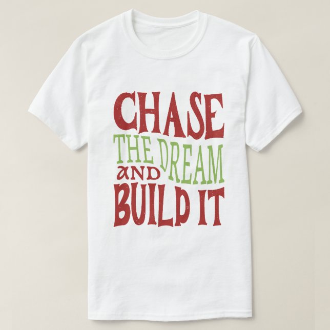 Chase and Bygg den T Shirt (Design framsida)