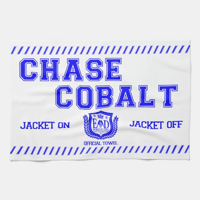 Chase Cobalt Kökshandduk (Horisontell)