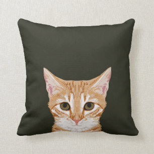 Chase - Cute tabby katt-kudde för kattgåvor Kudde