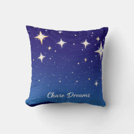 Chase Dreams Night Starry Sky Kudde