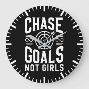 Chase Goals Not Girls - Gym, Hustle, Success Stor Klocka