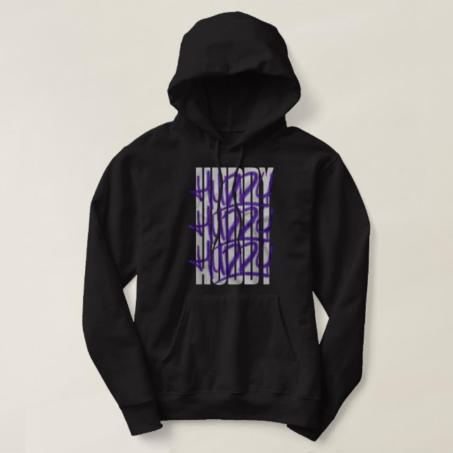 Chase Hudson Merch Huddy Graffiti Hoodie (Design framsida)