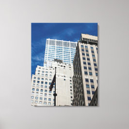 Chase Manhattan Bank New York City Canvastryck