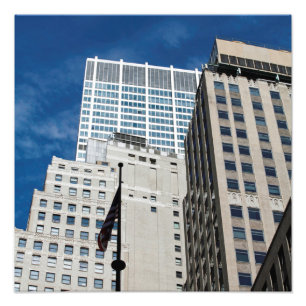 Chase Manhattan Bank New York City Fototryck