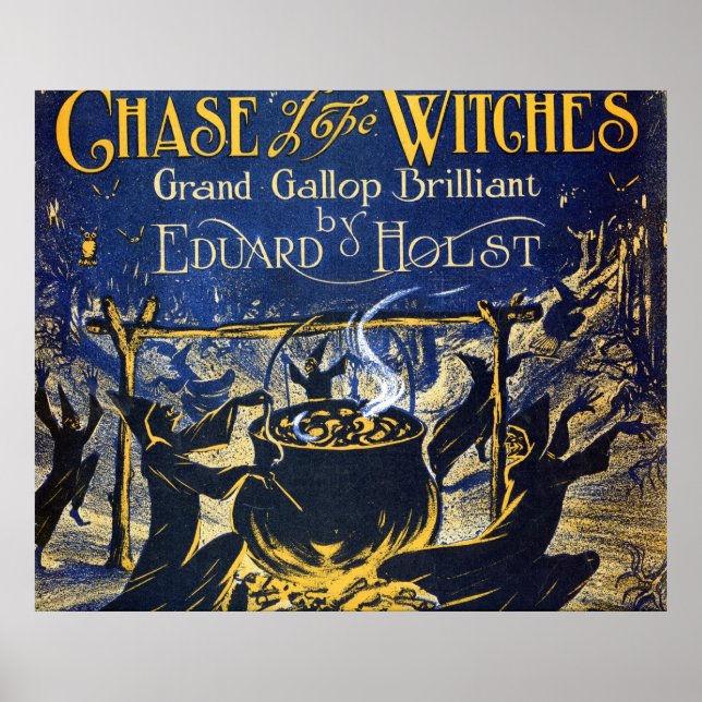 Chase of the Witches Poster (Framsidan)