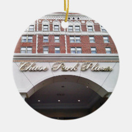 Chase Park Plaza, St Louis, julprydnad Julgransprydnad Keramik