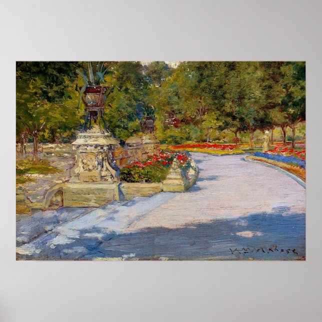 Chase - Prospect Park 1886 Poster (Framsidan)