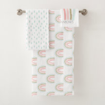 Chase Rainbows Pastel Färger & Faux Guld Glitter