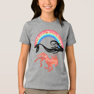 Chase Rainbows Simma med Sjöjungfruar, Ride Unicor Tee