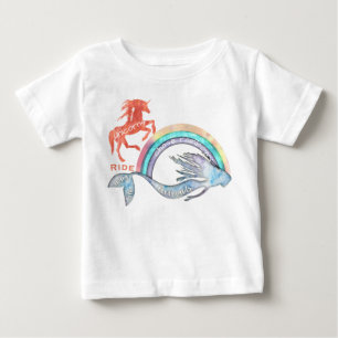 Chase Raindows Simma med Sjöjungfruar, Ride Unicor Tee