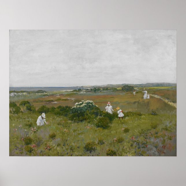 Chase - Seaside Flowers 1890 Poster (Framsidan)