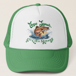 "Chase Sunsets and Catch Memories" Trout Fishing Keps