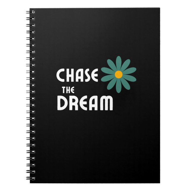 Chase the Dream Anteckningsbok (Framsidan)