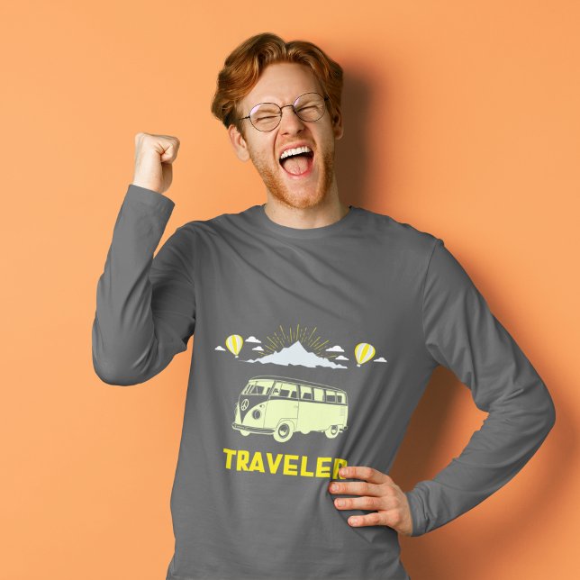Chase the Horizon Traveling Stil T Shirt (Skapare uppladdad)