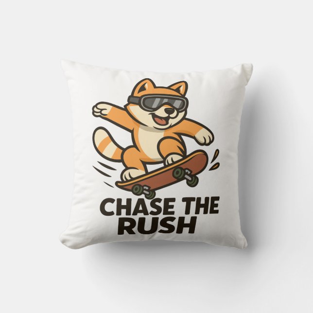 Chase The Rush Kudde (Framsida)