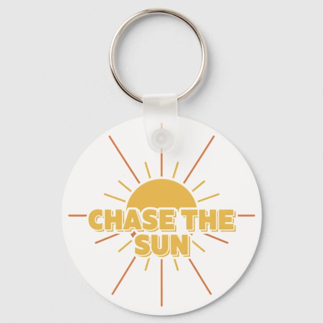 Chase The Sun Nyckelring (Framsida)