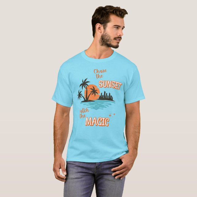 Chase the Sunset T Shirt (Hel framsida)