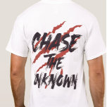 Chase The Unknown– Urban Grunge Streetwear Graphic T Shirt<br><div class="desc">Embrace the thrill of the unseen with this bold 'Chase The Unknown' graphic design. Featuring a striking red claw-mark aesthetic layered behind aggressive, hand-brushed typography, this piece captures the essence of urban exploration and raw energy. Perfect for those who push boundaries and live for the adventure. Whether you're hitting the...</div>