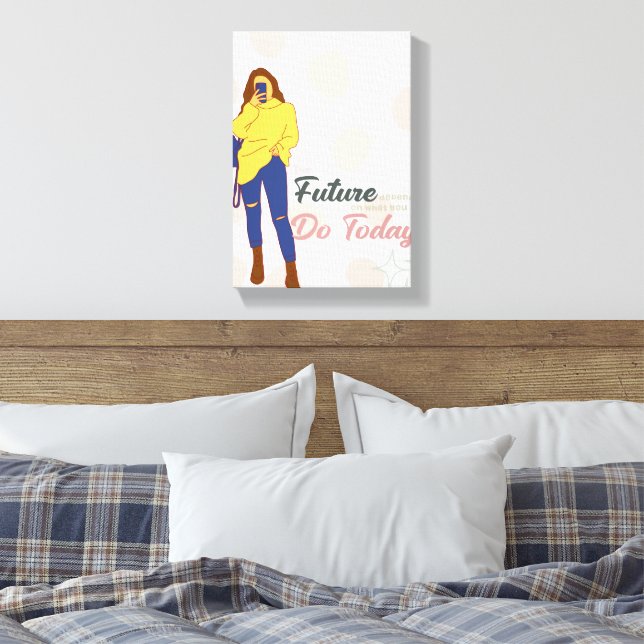 chase ur goal wall art canvastryck (Insitu (sovrum))