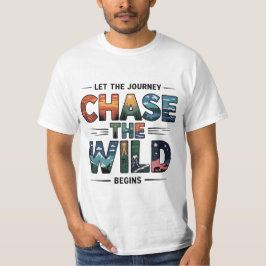Chase Vild Nature Äventyr T Shirt
