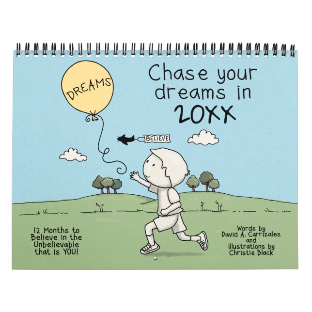 Chase Your Dreams 2024 Kalender (Omslag)