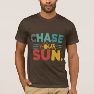 Chase Your Sol" Vibrant Rainbow T-Shirt