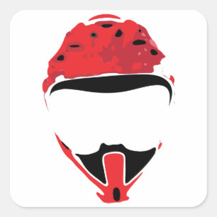 ChaseOnTwoWheels-Logotyp [Ingen text] Fyrkantigt Klistermärke