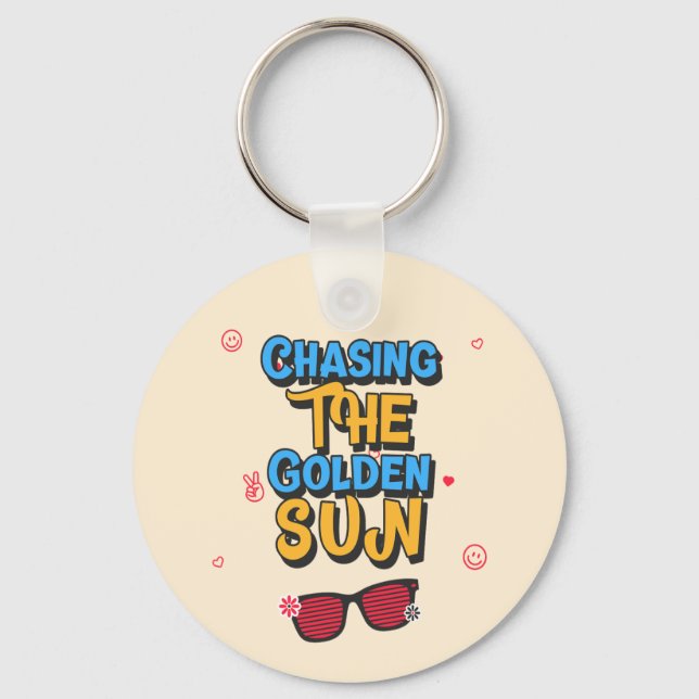 Chasing av Golden Sol Nyckelring (Framsida)