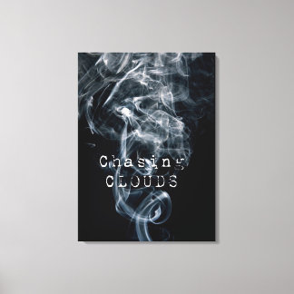 Chasing Clouds Rökare Smoke Premium Kanvastryck