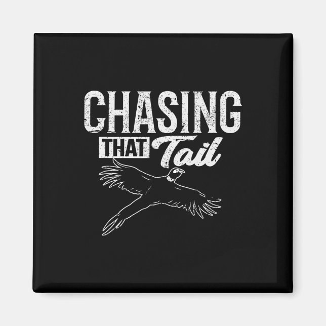 Chasing den där Svan-dedikerade pheasant Hunter Magnet (Framsidan)
