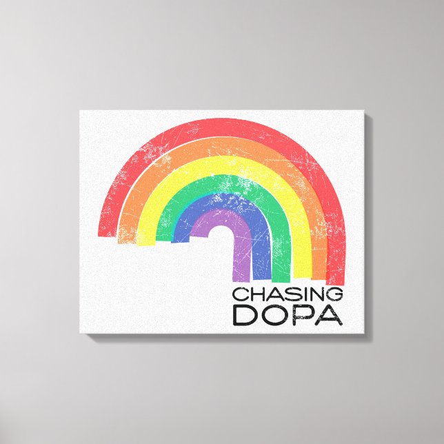 Chasing Dopa (min) Canvastryck (Framsida)