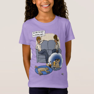 Chasing Dream Gult Girl's T Shirt