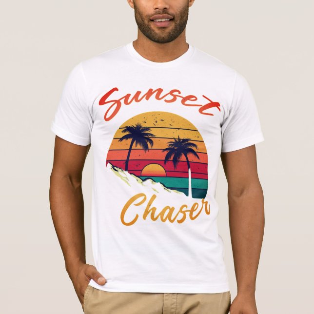 Chasing Fire: Sunset Chaser Tee (Framsida)