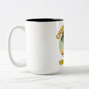 Chasing Good Vibes only - Retro Two-Tone Mugg